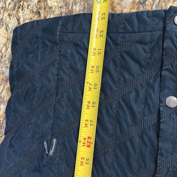 Faconnable Women’s Quilted Vest Casual Style In Navy Blue Size M - Picture 9 of 9